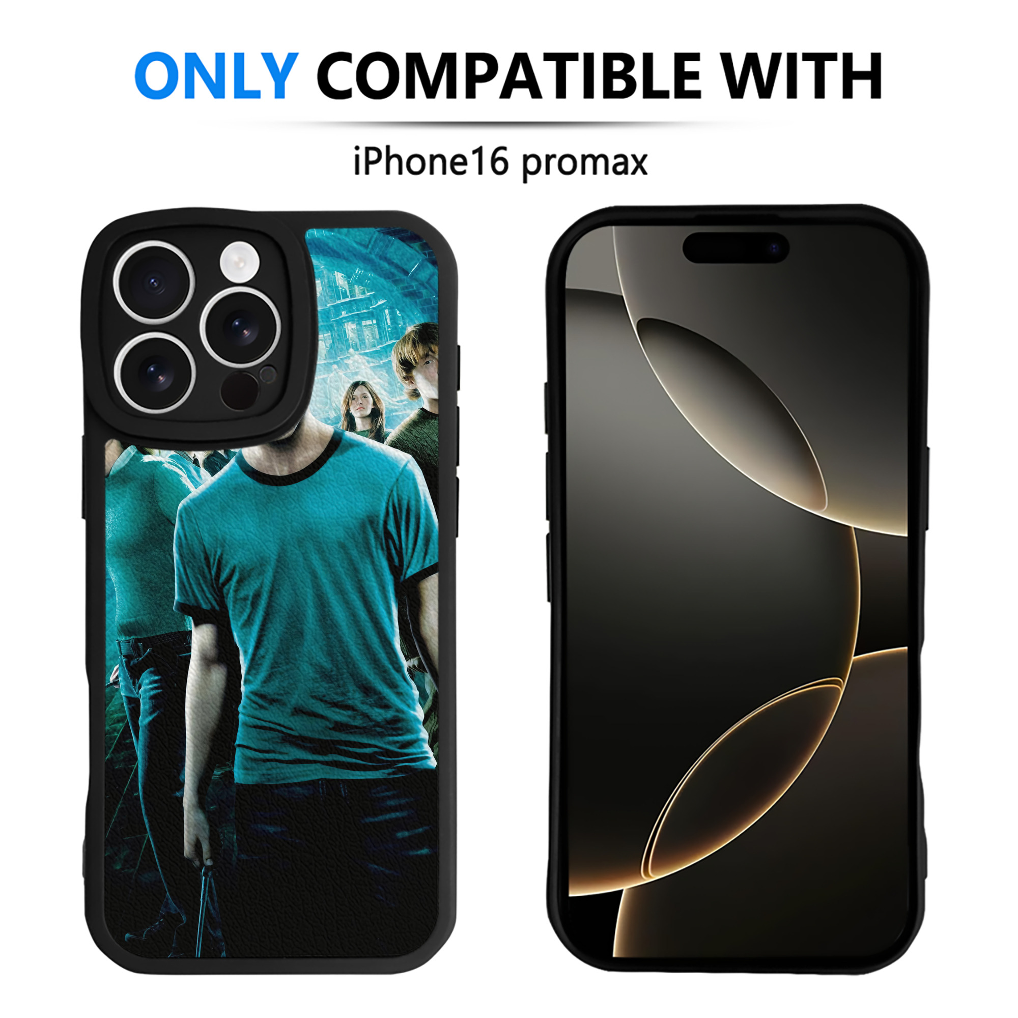 （画像用） Harry Potter ハリー・ポッターシリーズ 【iPhone 16シリーズ対応】シリコンスマホケース（レザー調） 材質：シリコン